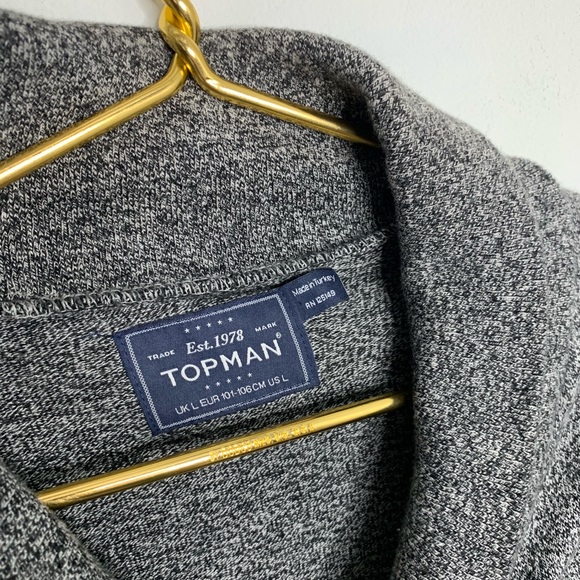 Topman Button Sweater - Picture 2 of 3